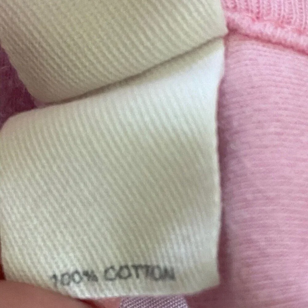 Starting Out Pink White ABC Toile Baby Girl Blanket Lovey Cotton 24